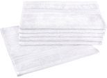 Gästehandtücher DYCKHOFF "Siena", weiß, B:30cm L:50cm, Frottier, Obermaterial: 100% Baumwolle, Handtücher, mit Bordüre