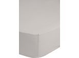 Spannbettlaken HIP "Hip in Gr. 90x200, 140x200 oder 180x200 cm", beige (sand), B:140cm L:200cm, Satin, Obermaterial: 100% Baumwolle, Bettlaken, Spannbettlaken, 100% Baumwolle, Mako-Satin, Rundumgummi, bis 25 cm Höhe