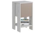 Nachttisch Ema ca. 30x55x30 cm Beige