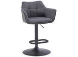Barhocker Lina Grau/Schwarz