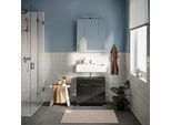 Badezimmer Linus 2-tlg. mit LED ca. 60 cm Schwarz