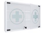 Medizinschrank Hustila M ca. 60x40 cm Weiß