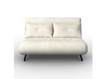 Schlafsofa Luna Weiß Bouclé