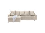 Ecksofa Alatri Beige