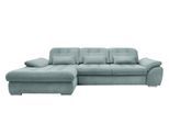 Ecksofa Rigatti mit Bettkasten ca. 184x314 cm Mint