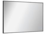 Wandspiegel 'New York', Schwarz, BxH: 100x68 cm