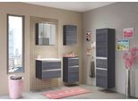 Badezimmer in Silber/ Eichefarbe 'Arezzo'