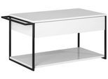 Waschtischunterschrank "New Yo rk", Weiß B: 88 cm hängend