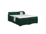 Boxspringbett Sevilla Dunkelgrün ca. 180x200cm