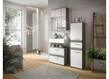 Badezimmer-Set BLAKE 3-teilig, Weiß Hochglanz