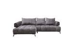 Ecksofa Morgan Graphitfarben