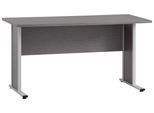Schreibtisch Set 4100 Grau ca. 140x65x72,2cm