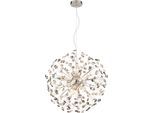 LED-Deckenleuchte Ceylin Klar/Chromfarben max. 3,5 Watt Deckenlampe