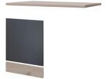 Geschirrspülerblende Shadow ca. 110x85x60 cm Grau/Eiche