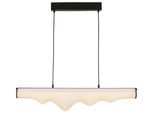 LED-Hängeleuchte Laseri Schwarz/Weiß max. 21 Watt