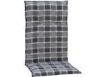 Hochlehner Auflagen Belgrad 4er-Set ca. 118x50 cm Grau