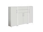 Aktenschrank Office Edition Sw Set 16 Weiß