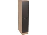 Apothekerschrank MERLE Grau/Eichefarben