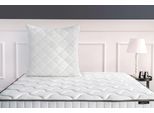 Kopfkissen Superwashed Wolle ca. 80x80x15,5 cm Weiß