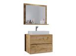 Badezimmer Lendas 3-tlg. ca. 80 cm Honigeiche
