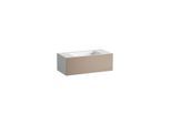 Laufen FOLIO Waschplatz H580FO45221111 1004x500x350 mm, mit Armaturenbank, mit einem Hahnloch, mittig, ohne Überlauf, Farbe: Moonstone