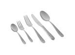 Justinus Besteckset Invictus, Edelstahl, Metall, 30-teilig, 25x5x43 cm, Vollheftmesser, Essen & Trinken, Besteck, Besteck-Sets