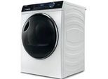 HAIER Wärmepumpentrockner "HD100-A2979N", Energieeffizienz: E (A-G), weiß, B:59,5cm H:84,5cm T:68cm, Trockner, 10 kg, Auffrischen mit Dampf: i-Refresh, Pillow-Schontrommel