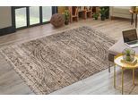 Teppich KAYOOM "Davio 400", beige, B:120cm H:13mm L:170cm, Polyester, Teppiche, Teppich
