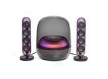 HARMAN / KARDON 2.1 Soundsystem "SoundSticks 5", schwarz, B:23,4cm H:30,6cm T:23,4cm, Lautsprecher, 2.1-Channel Bluetooth Speaker mit HDMI