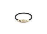 Armkette PHILIPP PLEIN "Armbänder" Gr. S, 0294, schwarz, lightgold, Armbänder, Herren, S, Armkette