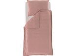 Kinderbettwäsche TRÄUMELAND "Bio-Baumwolle", rosa, B/L: 140cm x 200cm, 1 Stk., 1 Stk., Musselin, B/L: 90cm x 70cm, 2 Stk., Musselin, Obermaterial: 100% Baumwolle, Bettwäsche, GOTS zertifiziert - Bio-Baumwolle