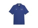 Poloshirt PUMA "BMW M MOTORSPORT Sportswear Polo Herren", Herren, Gr. M, pro blau m color, Obermaterial: 6% Elasthan, 94% Polyester. Kragen: 100% Polyester, clean, regular fit, Shirts