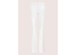 Bügelfaltenhose MADELEINE "Hose Leicht ausgestellte Bügelfalten-Hose", Damen, Gr. 19, N + K Gr, weiß, Obermaterial: 63% Baumwolle CO. 34% Polyester PES. 3% Elasthan EL., Modern, normal, Hosen