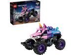 Konstruktionsspielsteine LEGO "Monster Jam Sparkle Smash mit Rückziehmotor (42220), LEGO Technic", bunt, Spielbausteine, Kinder, Kunststoff, Konstruktionsspielsteine