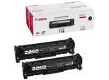 Canon Original Toner 718BK Doppelpack Schwarz 2x 3.400 Seiten (2662B005)