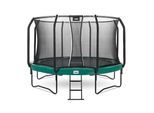 SALTA First Class Trampoline Ø ca. 366 cm rund grün - versch. Ausführungen