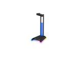SPEEDLINK EXCELLO NX RGB Headset Stand, USB 2.0 Hub, black