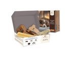 Wildfang ® Kauwurzel / Kauspielzeug Paket Hundebox - Kauspaß L