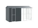 VidaXL Vogelgehege 2,1 m, 4,42 m, 2,47 m