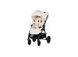 Chipolino Kinderwagen Ultera Buggy klappbar Korb Federung Hinterradbremse Gurt creme