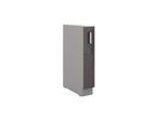 Küche Bianca Grey Hochglanz Grau Unterschrank 15 cm Schrankauszug Küchenschrank