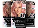 Coloration L'ORÉAL PARIS "PRÈFÈRENCE VIVID COLORS", rosa (rose gold), Colorationen, Damen, Coloration, mit pflegender Formel