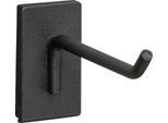 Werkzeughalter WFI, magnetisch, 1 Haken, Ø 6 x L 100 mm, Stahl, schwarz, 2 Stück