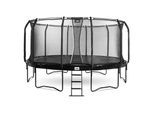 SALTA First Class Trampoline Ø ca. 487 cm rund schwarz - versch. Ausführungen