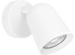 EGLO Deckenleuchte "CAMALDOLI Spotlampe - Stahl - GU10 - 1X5W - IP20", weiß, 1, H: 11cm, 1 Stk., Leuchten, Wandleuchte, Wandspot, schwenkbar, Strahler, L8,5 x H11 x AL10,5 cm, Deckenleuchte