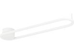 EGLO LED Deckenleuchte "COLLECORVINO Deckenlampe - Alu, Stahl - LED - 24W - IP20", weiß, 1, H: 6cm, 1 Stk., Leuchten, Wohzimmerlampe, Esszimmerlampe, Flur, Schlafzimmer, L50 x B12,5 x H6cm, LED Deckenleuchte