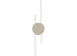 EGLO Deckenleuchte "VENTICELLO Deckenlampe - Alu - LED;LED - 20W;0,91W - IP20", beige (sandfarben), 2, H: 5,5cm, 1 Stk., Leuchten, Wohzimmerlampe, Esszimmerlampe, Flur, Schlafzimmer, L75 x B20 x H5,5cm, Deckenleuchte