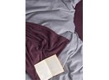 bonprix Cashmere Touch Bettwäsche, grau, Gr.135x200 cm, Bettwäsche mit Cashmere Touch Fleece - besonders kuschelig und warm, aus Fleece