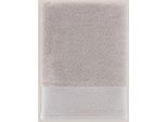 Gästehandtuch EGERIA "Cycle", beige (sand), B:30cm L:50cm, Frottier, Baumwolle, Handtücher, 30x50 cm