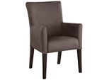 Esszimmerstuhl HOME AFFAIRE "King", braun (braun, buche wenge), B:60cm H:92cm T:65cm, 100% Polyester, Stühle, Esszimmerstuhl, Polsterstuhl, Armlehnstuhl, Gestell Massivholz